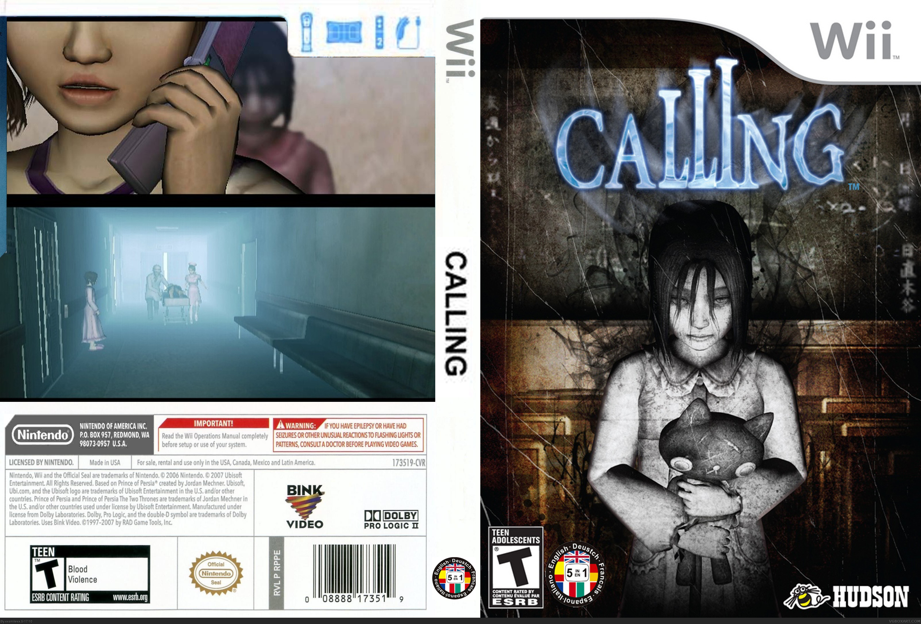Calling box cover