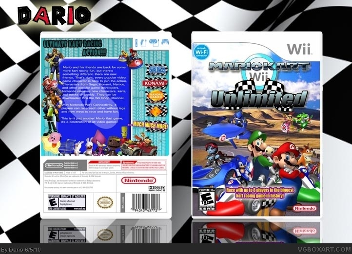 Mario Kart Unlimited box cover