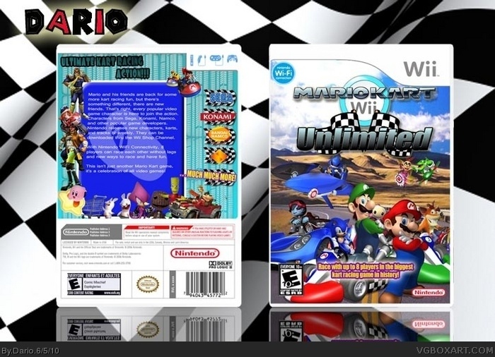 Mario Kart Unlimited box art cover