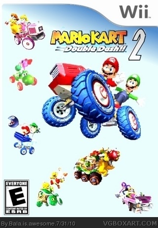 Mario Kart Double Dash!! 2 box cover