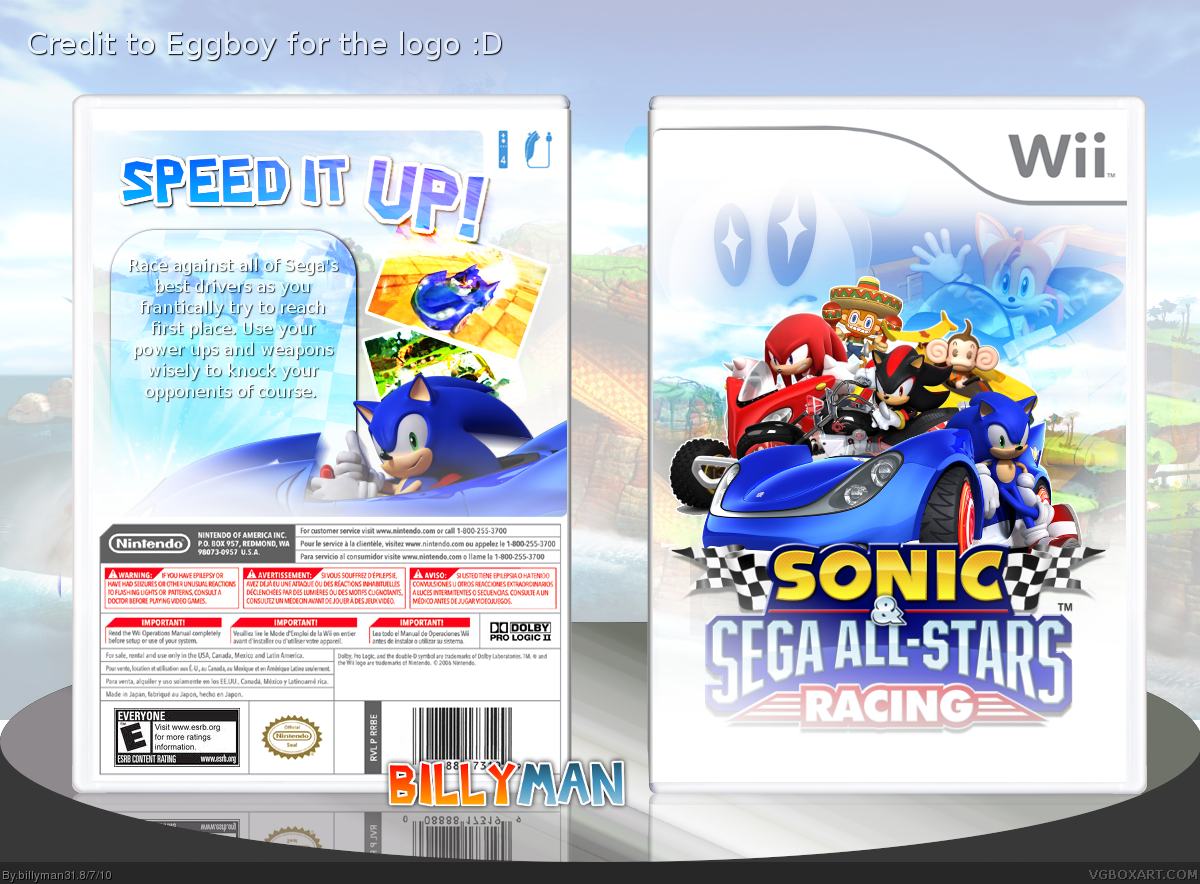 Sonic & Sega Superstars Racing box cover