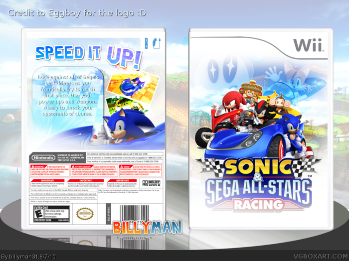 Sonic & Sega Superstars Racing box art cover