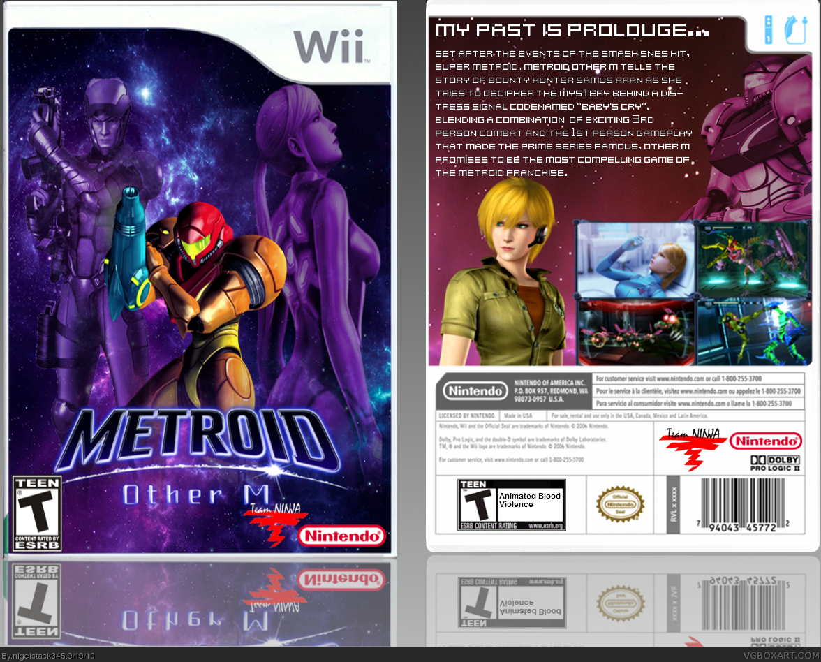 Metroid: Other M box cover