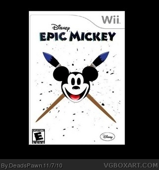 Epic Mickey box cover