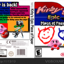 Kirby's Epic Piece of Paper Box Art Cover