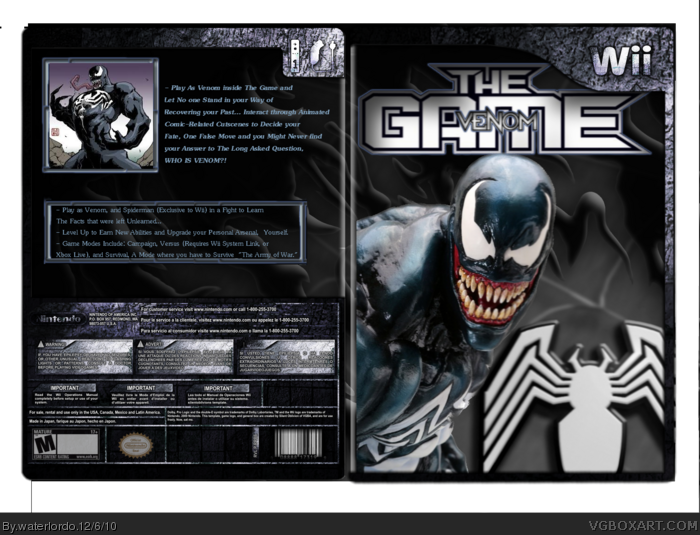 Venom: The Game box art cover