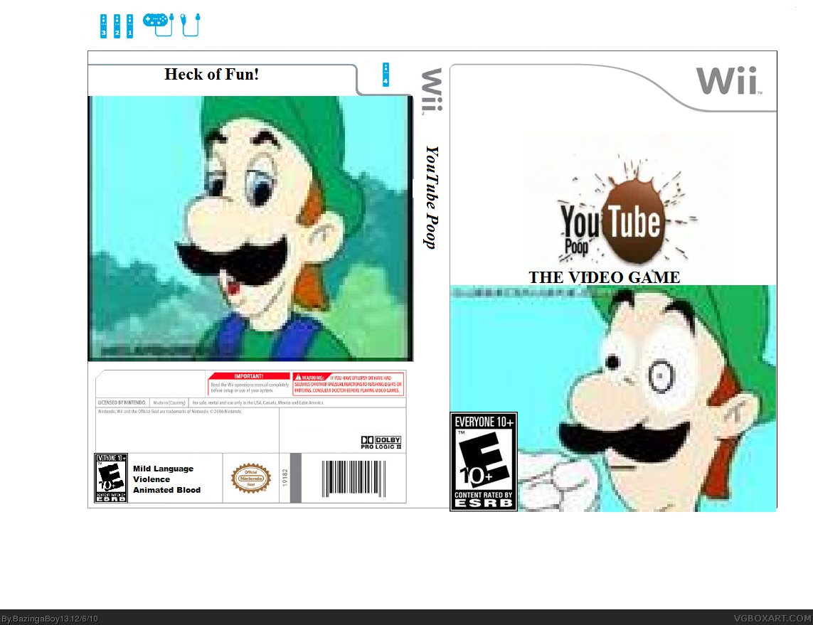 YouTube Poop: The Game box cover