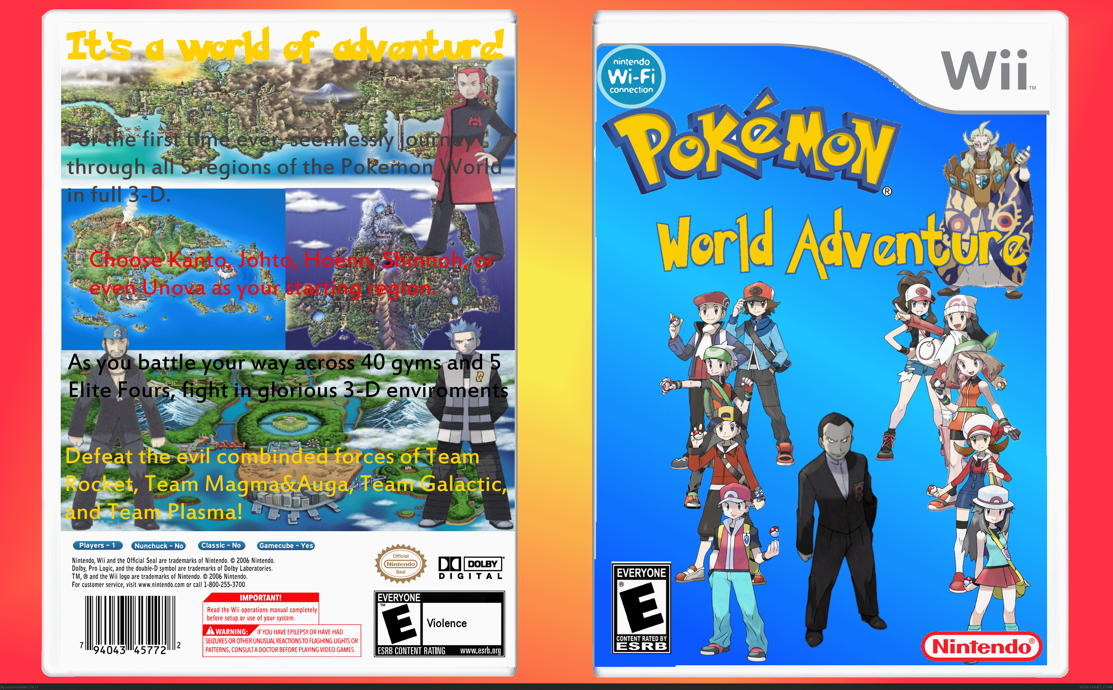 Pokemon: World Adventure box cover