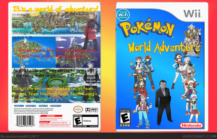Pokemon: World Adventure box art cover