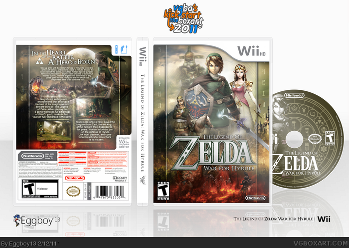 The Legend of Zelda: War for Hyrule box art cover