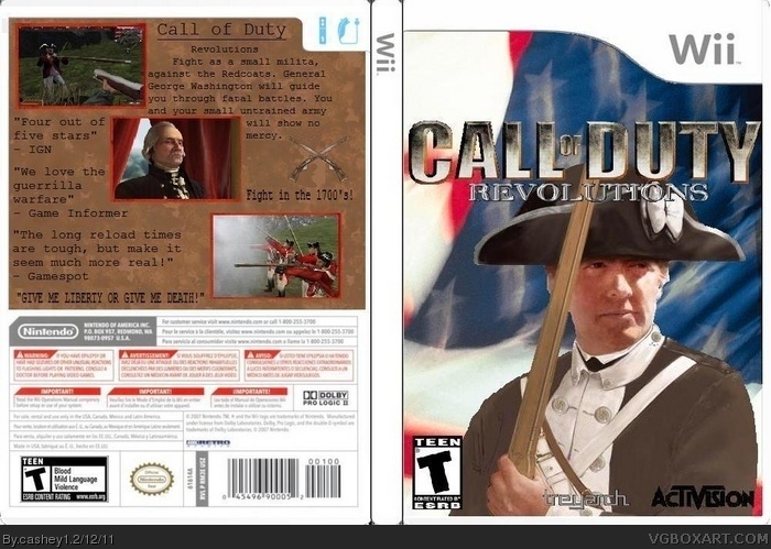 Call of Duty: Revolutions box art cover