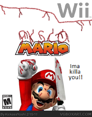 Psycho Mario box cover