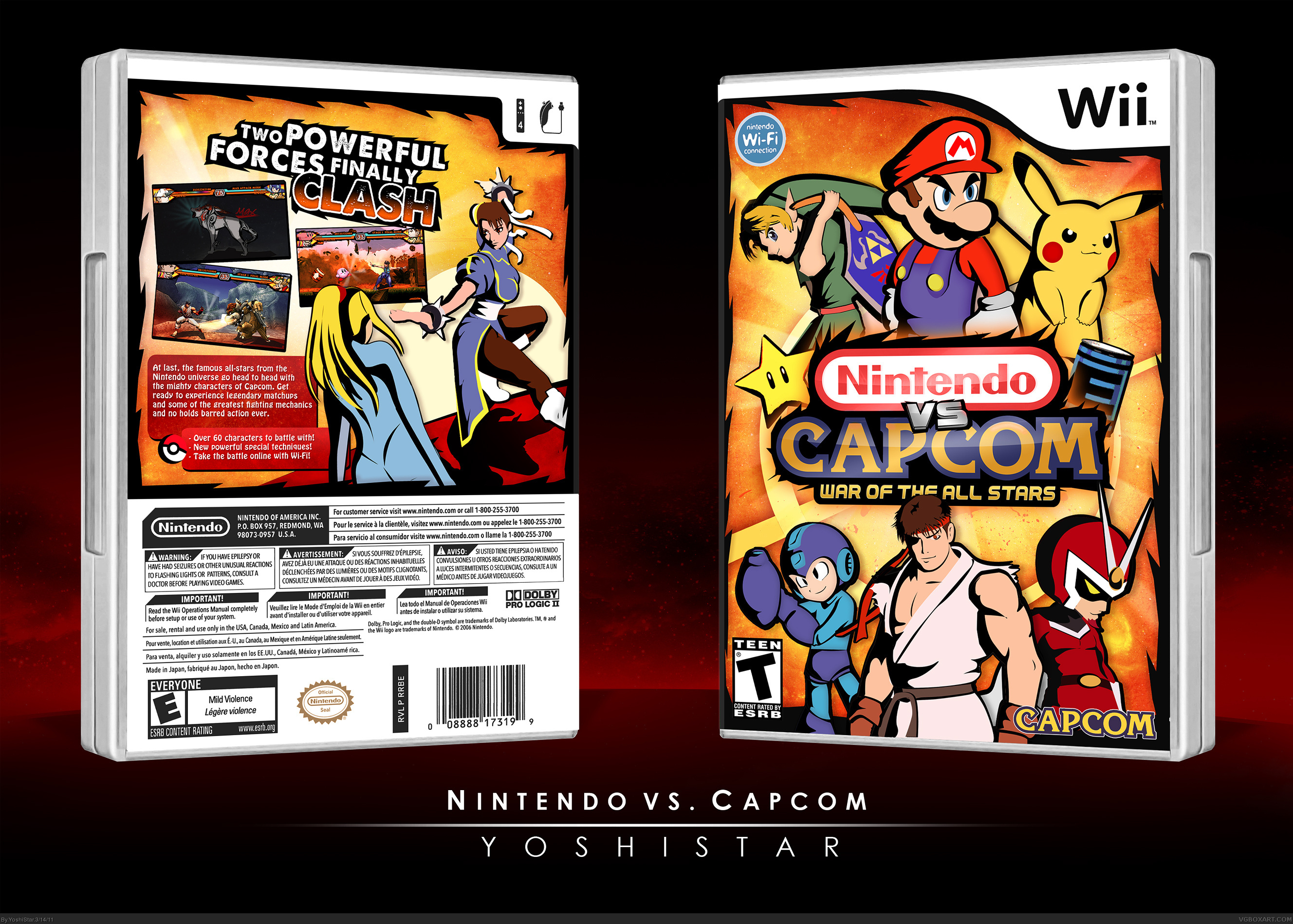 Nintendo vs. Capcom box cover