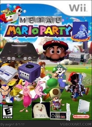 Metal Mario Party box cover