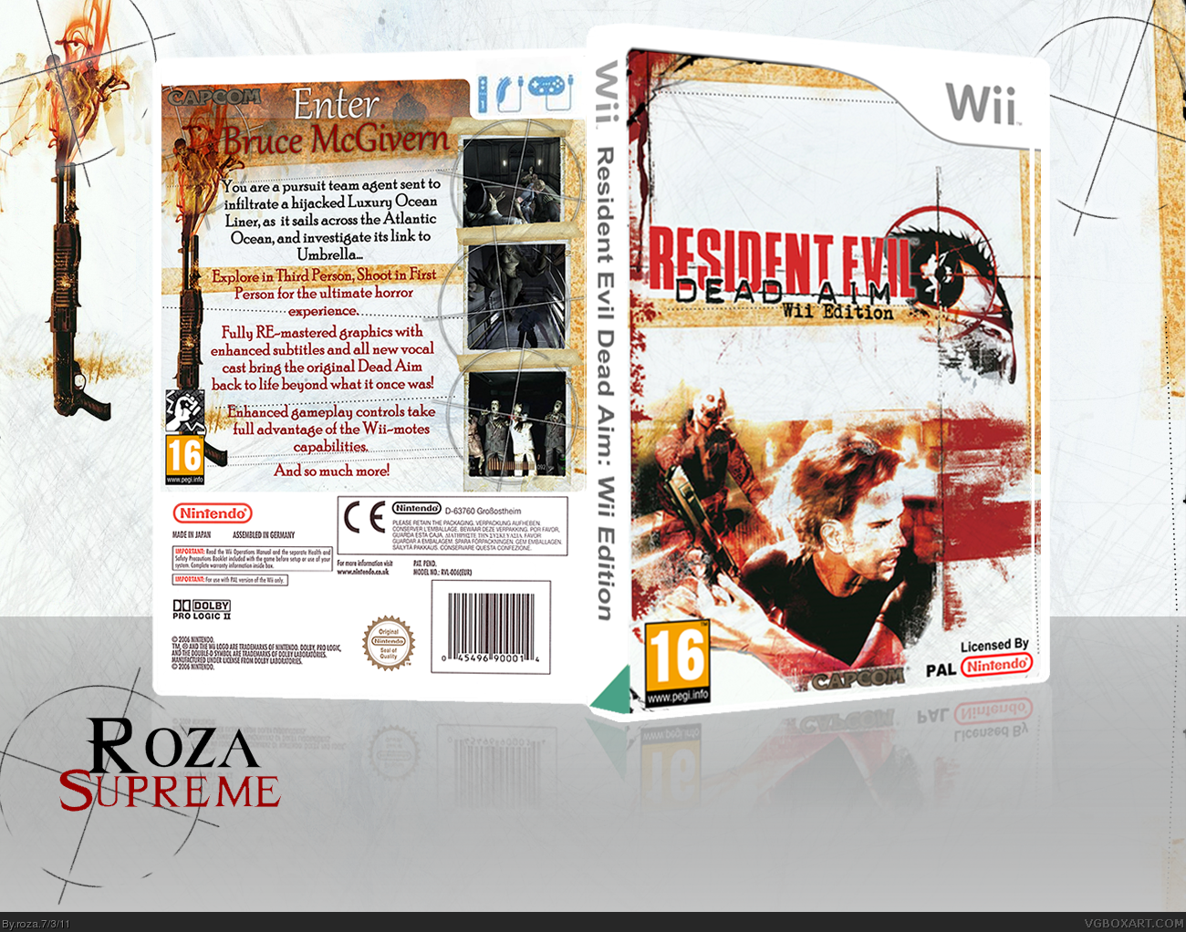 Resident Evil Dead Aim: Wii Edition box cover