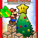 Super Paper Mario: Christmas 2011 Special Edition Box Art Cover