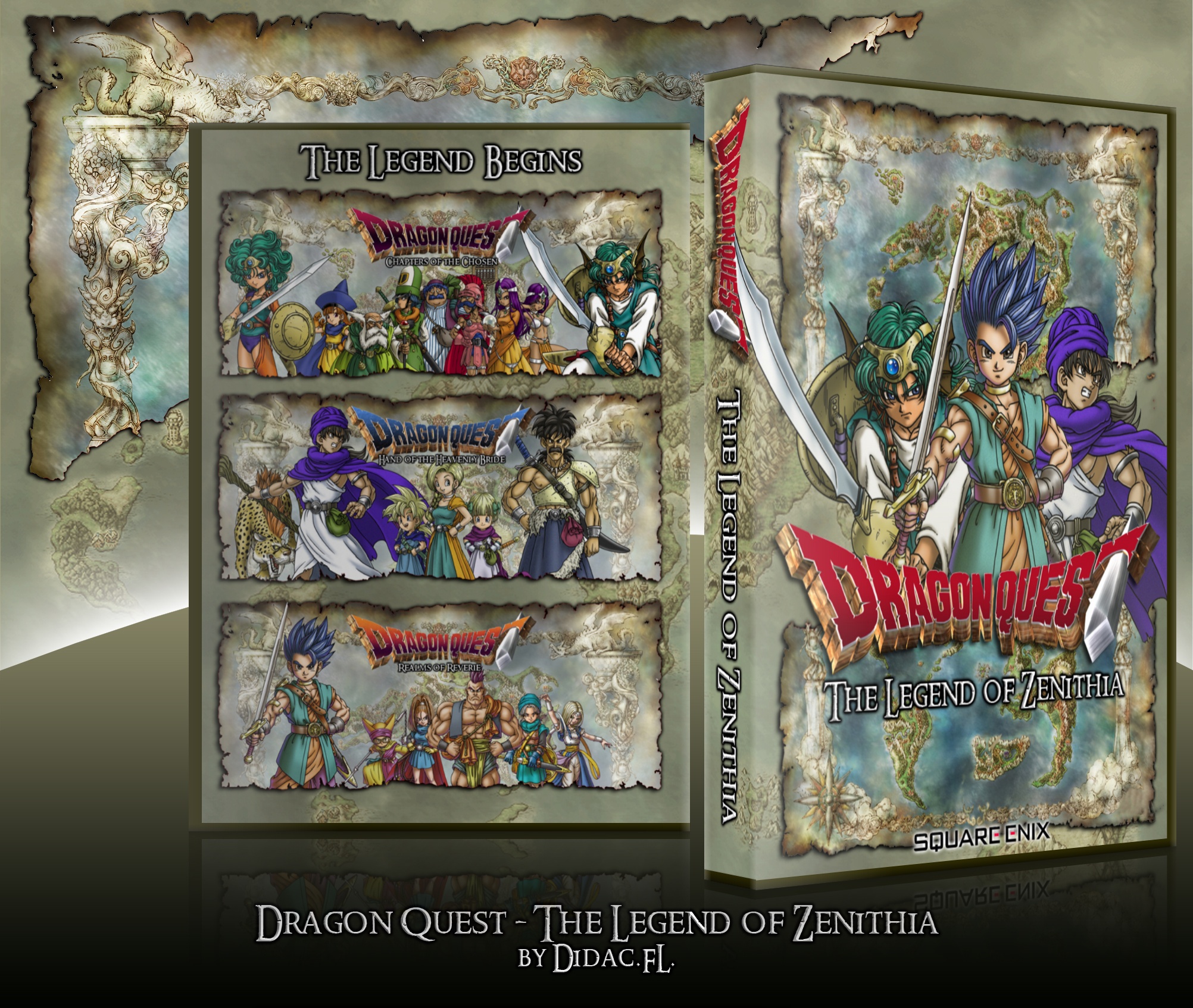 Dragon Quest: The Legend of Zenithia box cover