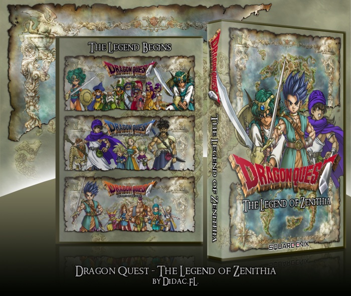 Dragon Quest: The Legend of Zenithia box art cover