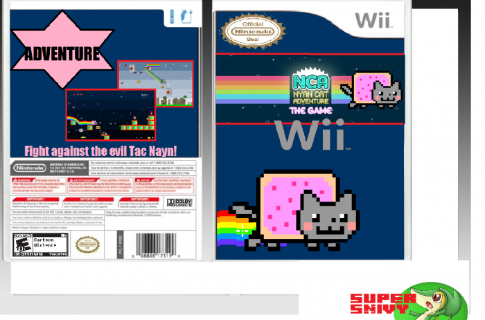 Nyan Cat Adventure box art cover
