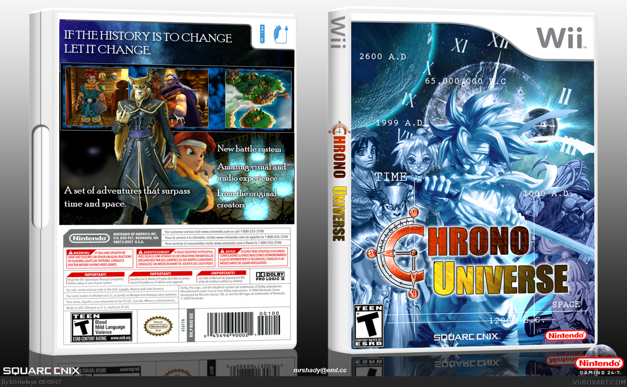 Chrono Universe box cover