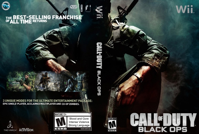 Call Of Duty Black Ops box art cover