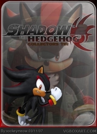 Shadow The Hegehog 2 collectors Tin box cover