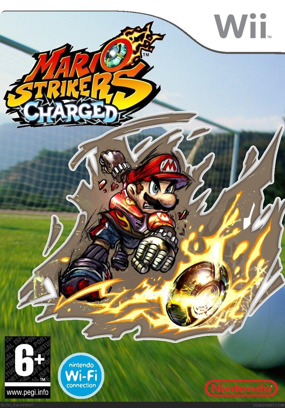 Mario Strikers Charged box cover