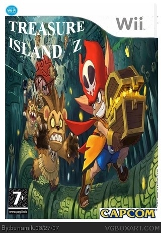 Treasure Island z box cover