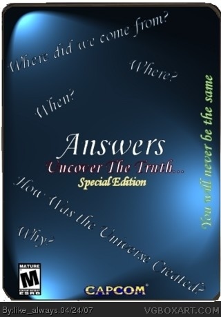 Answers box cover