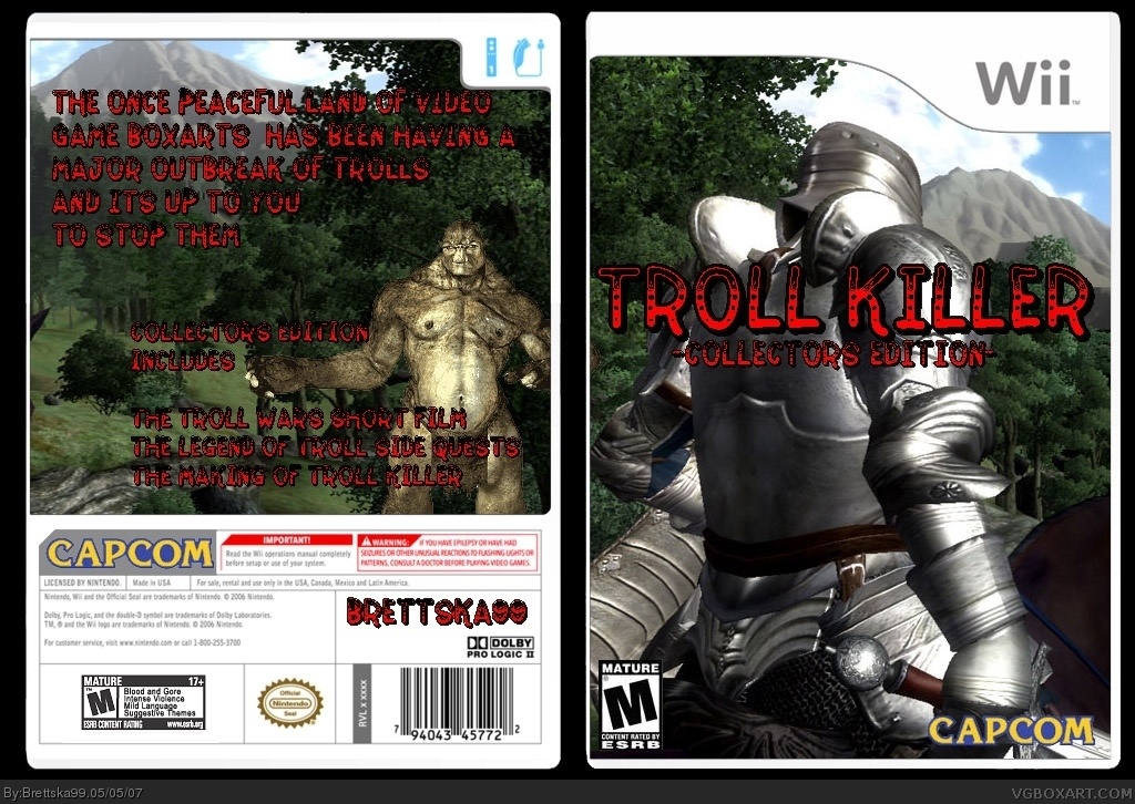 Troll Killer: Collector's Edition box cover