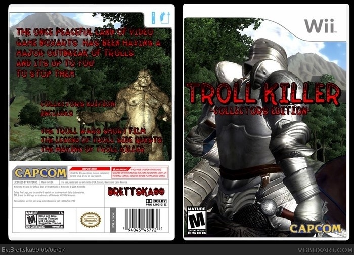 Troll Killer: Collector's Edition box art cover