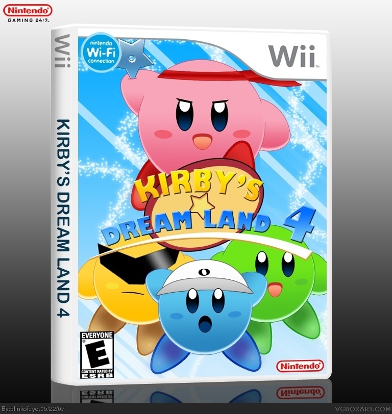 Kirby's Dream Land 4 box cover