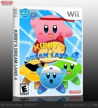 Kirby's Dream Land 4 box art cover