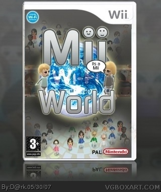 Mii World box cover