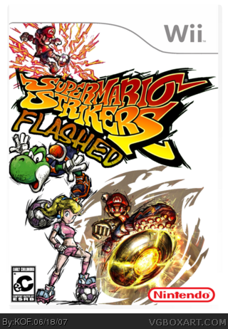 Super Mario Strikers Flashed box cover