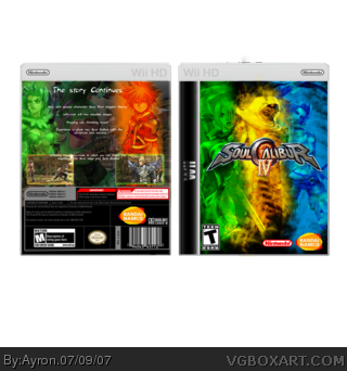 Soul Calibur 4 (WII HD) box art cover
