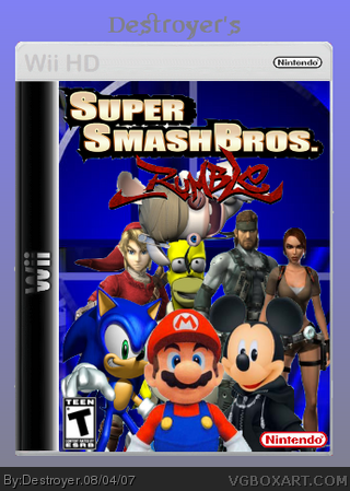 Super Smash Bros. Rumble box cover