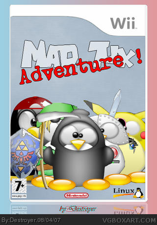 Mad Tux : Adventure ! box cover