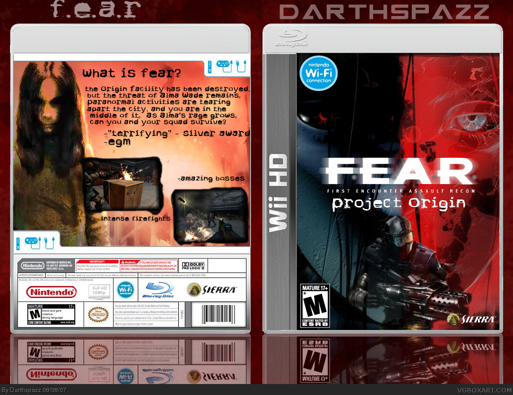 F.E.A.R. Project Origin box cover