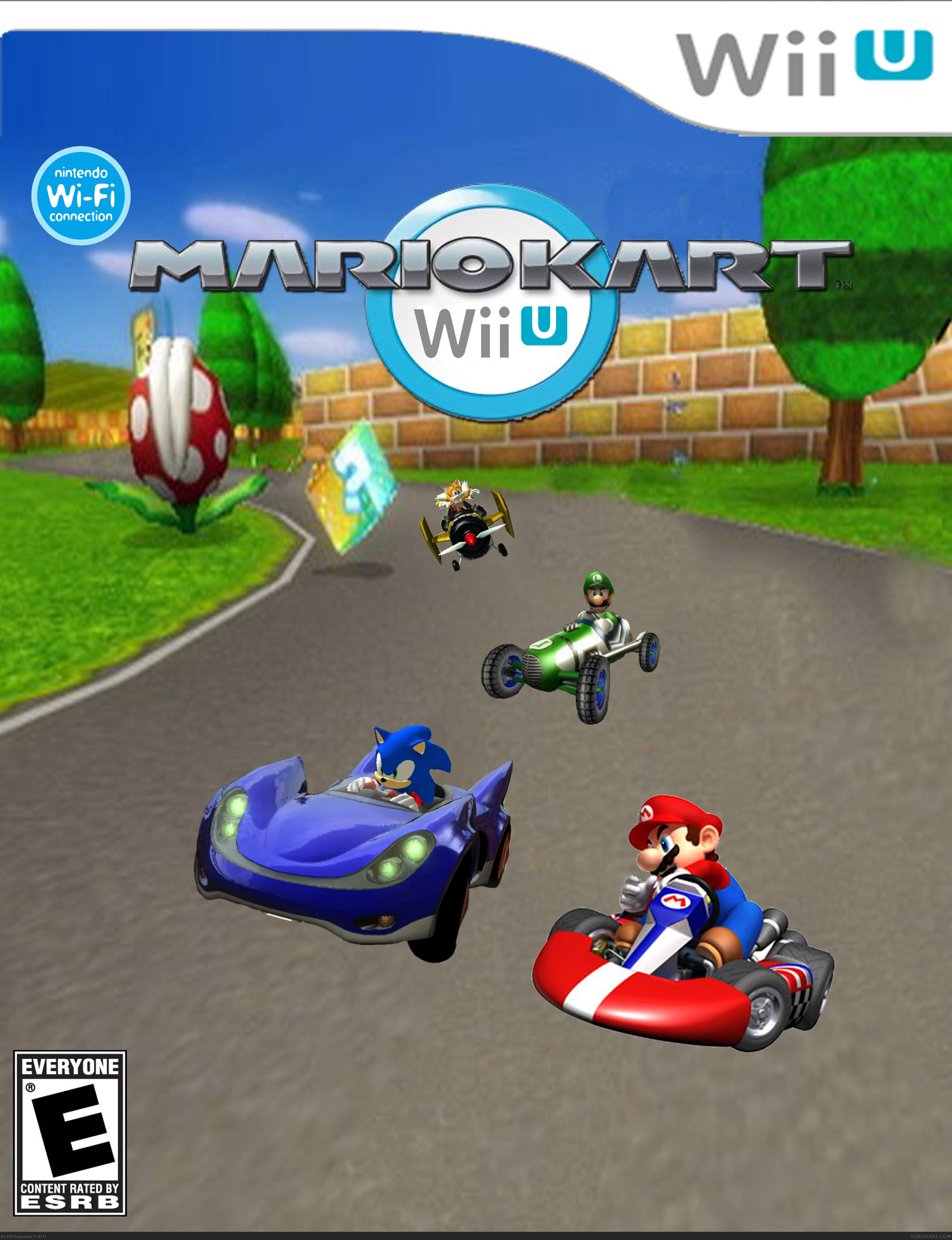 Mario Kart Wii U box cover
