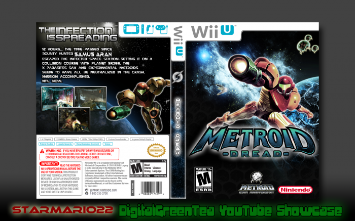 Metroid Dread box art cover