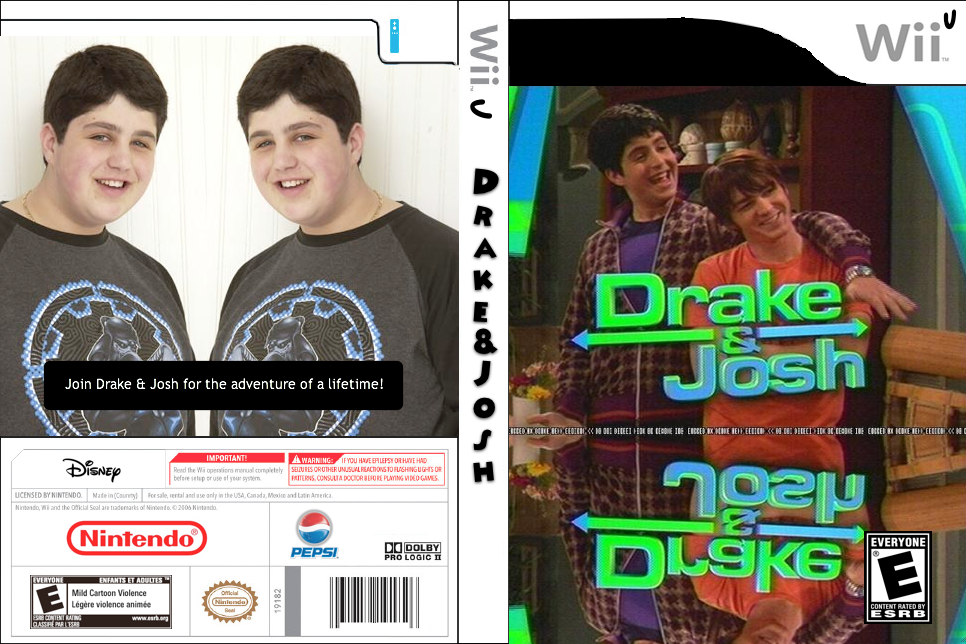 Drake & Josh: The Game box cover