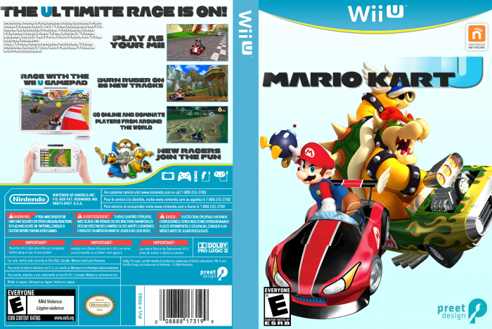 Mario Kart U box art cover