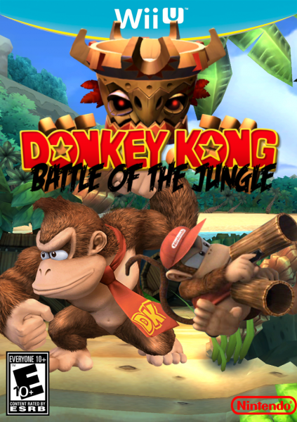 Donkey Kong: Battle of The Jungle box art cover