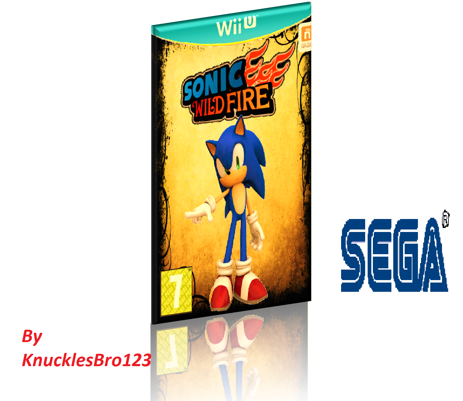 Sonic Wild Fire Remake box cover