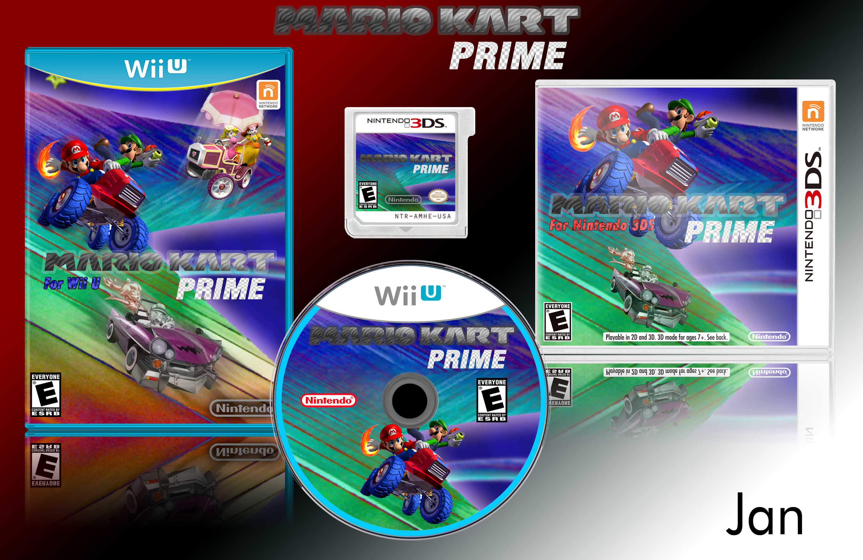 Mario Kart Prime box cover