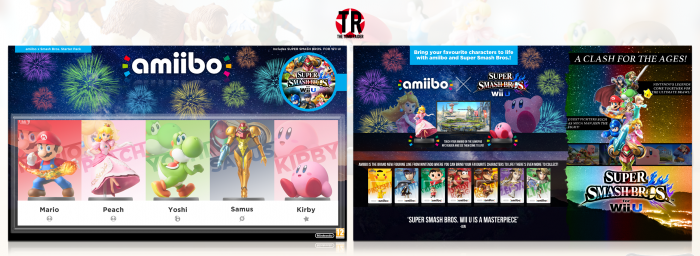 amiibo x Super Smash Bros. for Wii U box art cover