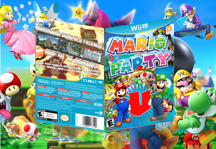 Mario Party U box art cover