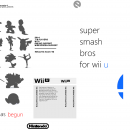Super Smash Bros. for Wii U Box Art Cover