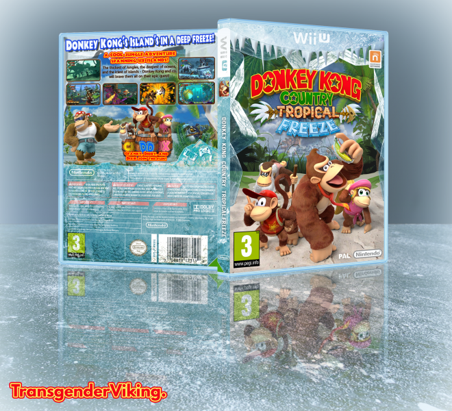 Donkey Kong Country: Tropical Freeze box art cover